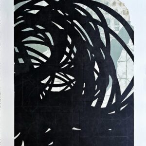 No sé lo que es Paris 2 Grabado con técnicas mixtas 70 x 120.